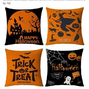 Halloween Themed Cushion Covers Set